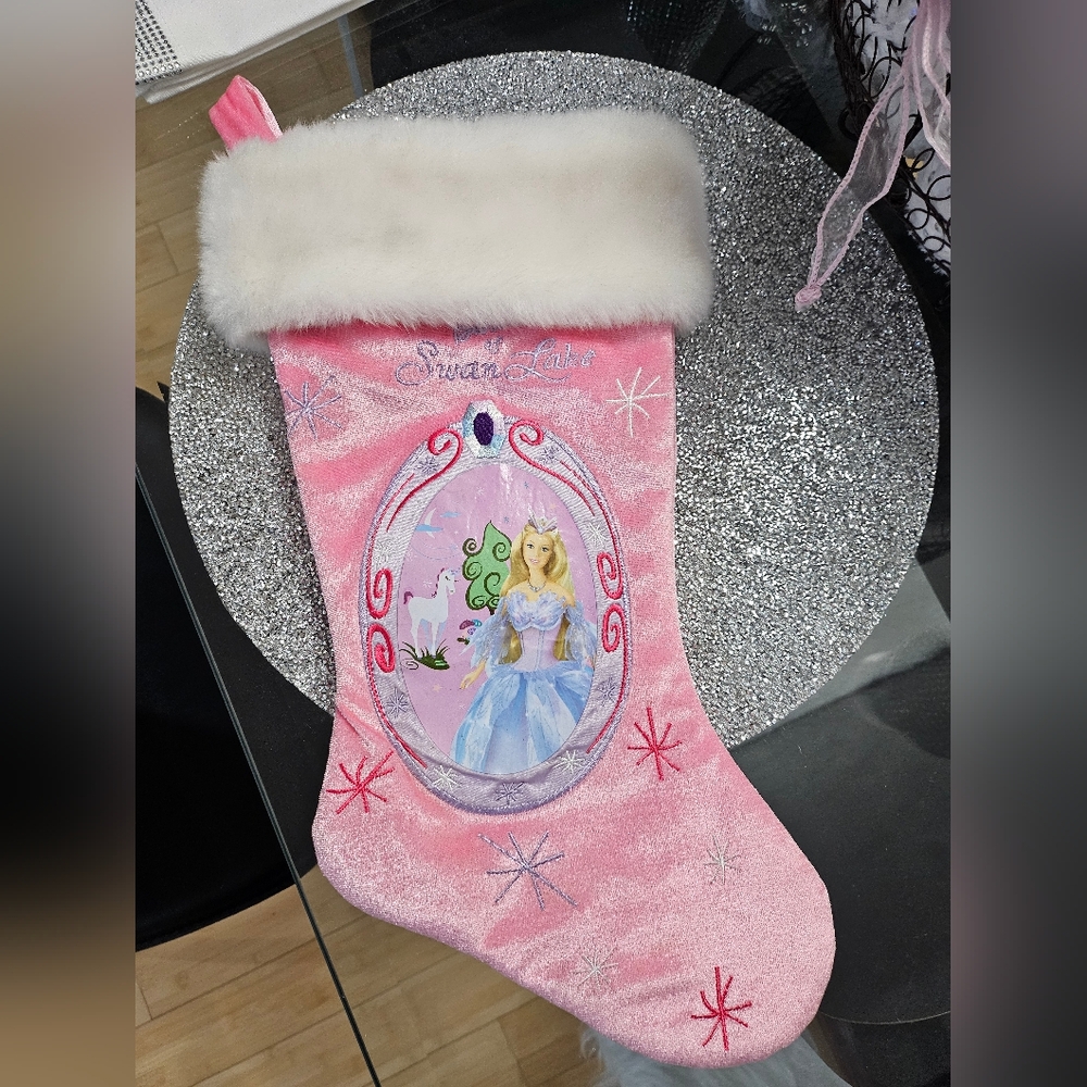 Barbie Christmas Stocking SWAN LAKE VINTAGE 2003